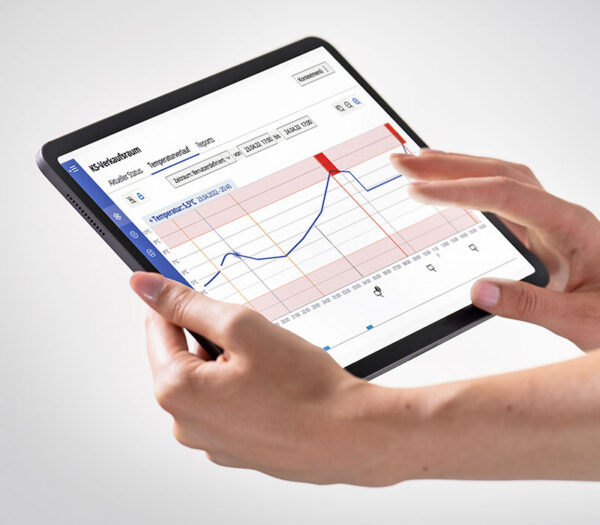 Kirsch Evolution Cloud zu Medikamenten-Kühlschränken (Anwendungsbeispiel, Lieferung ohne Tablet)