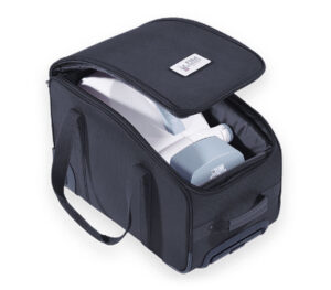 FIM Medical Transport-/Rollenkoffer für Visiolite 4K Sehtestgerät (Anwendungsbeispiel)