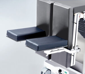 Schmitz Kniefußplatten 101.0682.0 für DIAMOND / mobilis OP-Tische (Anwendungsbeispiel)