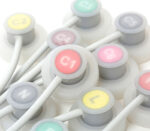 mbnet EKG-Saugleitungen (Patientenkabel) für Sauganlagen – Detailansicht Elektroden