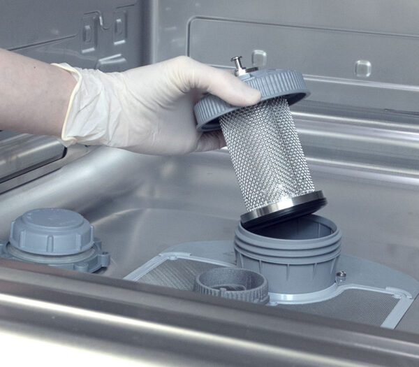 Melag MELAtherm 20 RDG passiveDRY mit MKG-Set – Detailansicht Cleanfinity Pro (Anwendungsbeispiel)