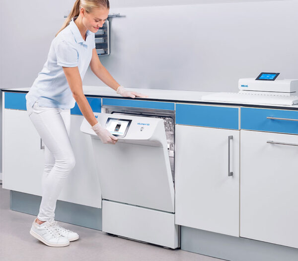 Melag MELAtherm 20 RDG passiveDRY mit MKG-Set (Anwendungsbeispiel)