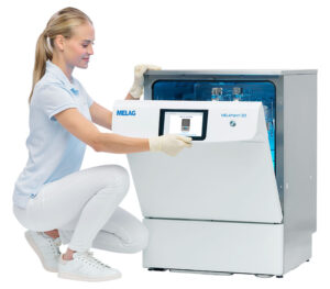 Melag MELAtherm 20 RDG activeDRY mit KFO-Set (Anwendungsbeispiel)