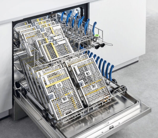 Miele EasyStore APWD Siebtrays 331 / 332 / 333 – Anwendungsbeispiel im Thermodesinfektor