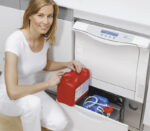 Melag MELAtherm 10 Classic RDG mit Dental-Set – Schublade für Prozessmedien (Anwendungsbeispiel)