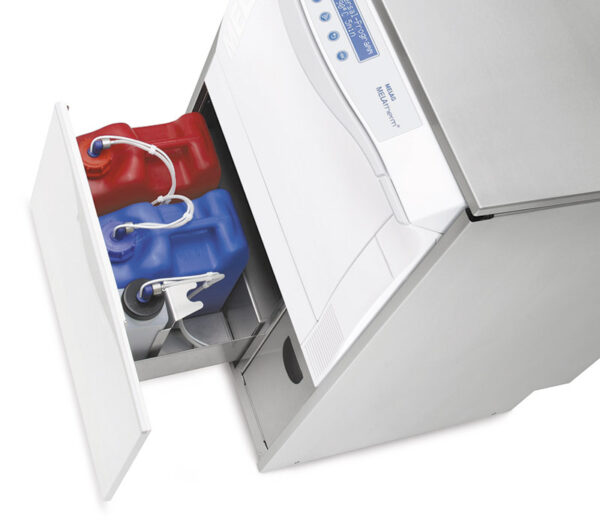 Melag MELAtherm 10 Classic RDG mit KFO-Set – Schublade für Prozessmedien (Anwendungsbeispiel)