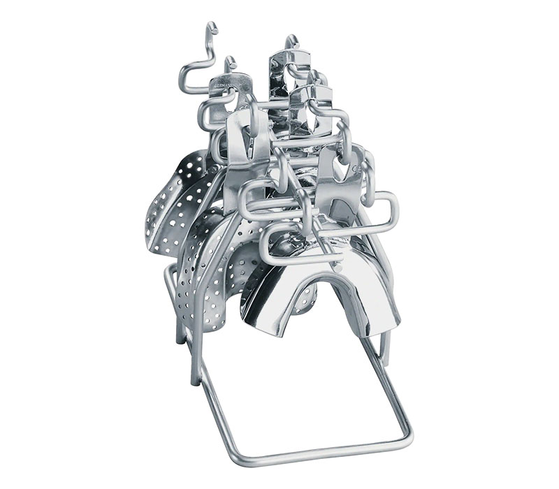 Miele E 522/1 Einsatz zur Aufnahme von 9 Abdruckklöffeln Miele E 522/1 Einsatz zur Aufnahme von 9 Abdruckklöffeln