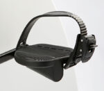 ergoline Pedale mit Komfort-Pedalschlaufen für ergoselect Sitz- und Liegeergometer, extra breit