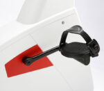 ergoline Pedale mit Komfort-Pedalschlaufen für ergoselect Sitz- und Liegeergometer, extra breit, Anwendungsbeispiel
