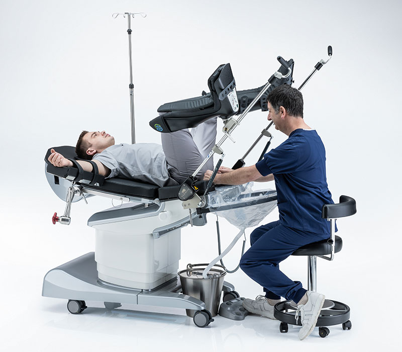 Schmitz medi-matic 115.9 Eingriffsstuhl Urologie (Anwendungsbeispiel) Schmitz medi-matic 115.9 Eingriffsstuhl Urologie (Anwendungsbeispiel)
