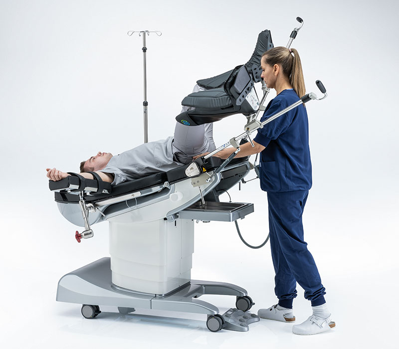 Schmitz medi-matic 115.9 Eingriffsstuhl Proktologie (Anwendungsbeispiel) Schmitz medi-matic 115.9 Eingriffsstuhl Proktologie (Anwendungsbeispiel)