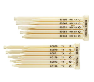 DePuy Synthes Operace Größenbestimmungs-Sets für Hex / Torx / StarDrive