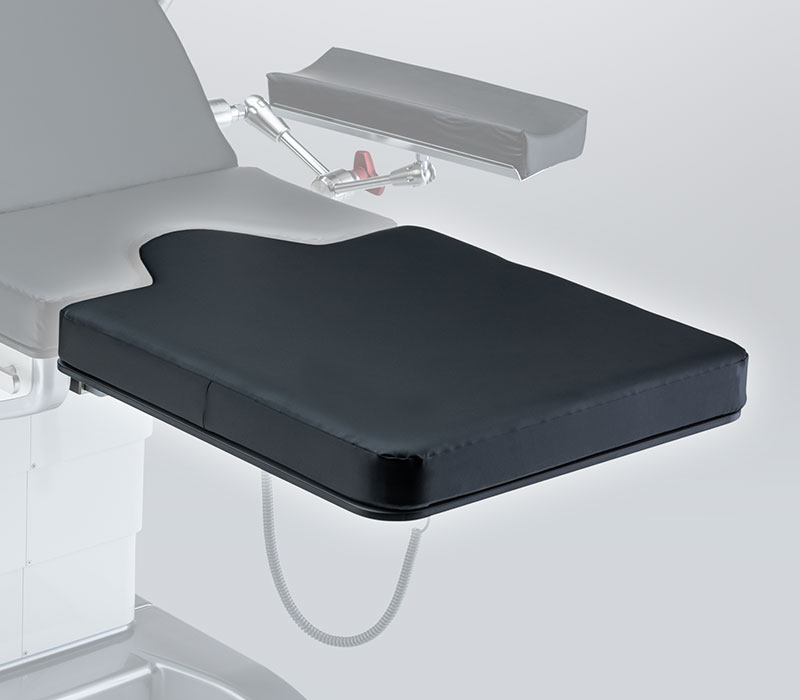 Schmitz Eingriffsstuhlbeinplatte für medi-matic 115.9 Eingriffsstuhl (Anwendungsbeispiel) Schmitz Eingriffsstuhlbeinplatte für medi-matic 115.9 Eingriffsstuhl (Anwendungsbeispiel)