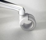 Alternativ Parkettrollen „Ring“ alu mit Bremse