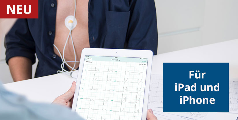 CardioSecur Pro 12-Kanal-EKG für iPad und iPhone