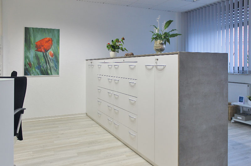 Praxiseinrichtung Backoffice