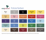 Ecopostural Polsterfarben