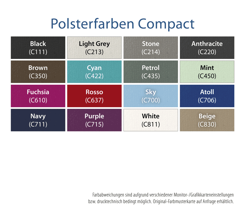 Greiner Polsterfarben Compact