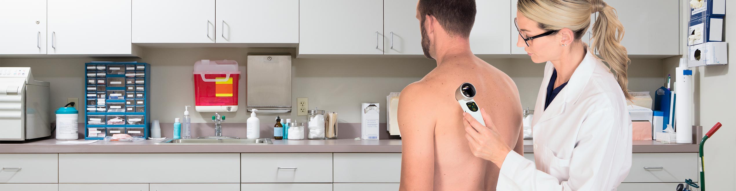 Canfield Visiomed Luminis 2 Dermatoskop (Anwendungsbeispiel)