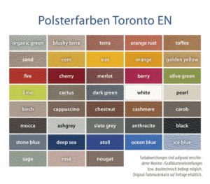 K. H. Dewert Polsterfarben Toronto EN