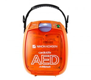 Nihon Kohden AED-3100 Defibrillator mit 4-Jahres-Batterie und Bluetooth