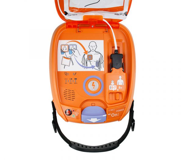 Nihon Kohden AED-3100 Defibrillator mit 4-Jahresbatterie und Bluetooth
