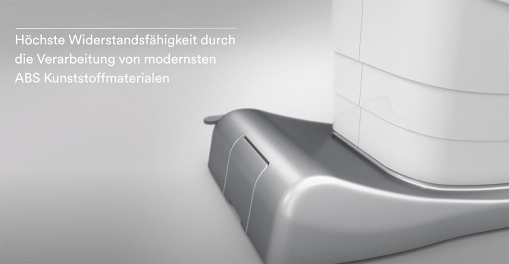 Höchste Qualität durch modernste ABS Kunststoffe