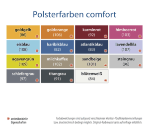 Schmitz – Polsterfarben comfort