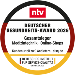 Auszeichnung „Deutscher Gesundheits-Award 2026“ von ntv und dem Deutschen Institut für Service-Qualität (DISQ)